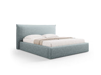 Oppbevaringsseng Kaelle med sengegavl – 180 × 223 cm