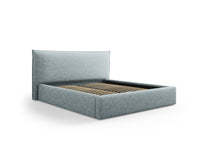 Oppbevaringsseng Kaelle med sengegavl – 180 × 223 cm
