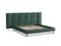 Sengeramme Eric med sengegavl og oppbevaring – 230 × 220 cm