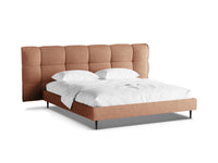 Sengeramme Eric med sengegavl og oppbevaring – 230 × 220 cm