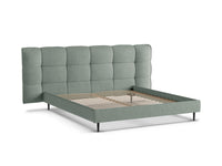 Sengeramme Eric med sengegavl og oppbevaring – 230 × 220 cm