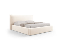 Oppbevaringsseng Kaelle med sengegavl – 180 × 223 cm