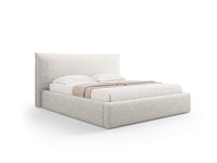 Oppbevaringsseng Kaelle med sengegavl – 180 × 223 cm