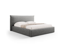 Oppbevaringsseng Kaelle med sengegavl – 180 × 223 cm