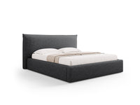 Oppbevaringsseng Kaelle med sengegavl – 180 × 223 cm