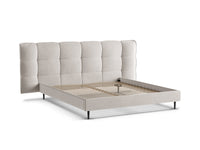 Sengeramme Eric med sengegavl og oppbevaring – 230 × 220 cm