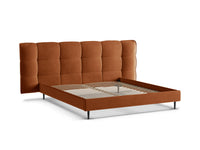 Sengeramme Eric med sengegavl og oppbevaring – 230 × 220 cm