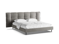 Sengeramme Eric med sengegavl og oppbevaring – 230 × 220 cm
