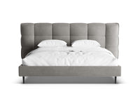 Sengeramme Eric med sengegavl og oppbevaring – 230 × 220 cm