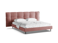 Sengeramme Eric med sengegavl og oppbevaring – 230 × 220 cm
