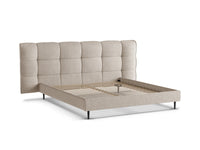 Sengeramme Eric med sengegavl og oppbevaring – 230 × 220 cm