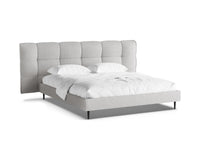 Sengeramme Eric med sengegavl og oppbevaring – 230 × 220 cm