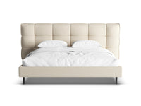 Sengeramme Eric med sengegavl og oppbevaring – 230 × 220 cm