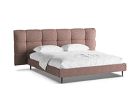 Sengeramme Eric med sengegavl og oppbevaring – 230 × 220 cm