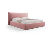 Oppbevaringsseng Kaelle med sengegavl – 180 × 223 cm