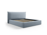 Oppbevaringsseng Kaelle med sengegavl – 180 × 223 cm
