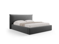Oppbevaringsseng Kaelle med sengegavl – 180 × 223 cm