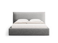 Oppbevaringsseng Kaelle med sengegavl – 180 × 223 cm