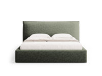 Oppbevaringsseng Kaelle med sengegavl – 180 × 223 cm