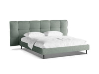Sengeramme Eric med sengegavl og oppbevaring – 230 × 220 cm