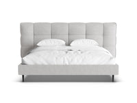 Sengeramme Eric med sengegavl og oppbevaring – 230 × 220 cm