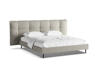 Sengeramme Eric med sengegavl og oppbevaring – 230 × 220 cm