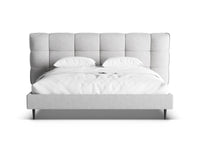 Sengeramme Eric med sengegavl og oppbevaring – 230 × 220 cm