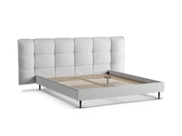 Sengeramme Eric med sengegavl og oppbevaring – 230 × 220 cm