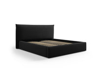 Oppbevaringsseng Kaelle med sengegavl – 180 × 223 cm
