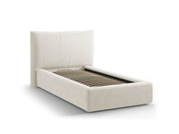 Sengeramme Kaelle med sengegavl og oppbevaring – 130 × 223 cm