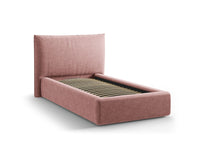 Sengeramme Kaelle med sengegavl og oppbevaring – 130 × 223 cm