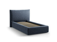 Sengeramme Kaelle med sengegavl og oppbevaring – 130 × 223 cm