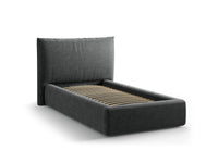 Sengeramme Kaelle med sengegavl og oppbevaring – 130 × 223 cm