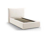 Sengeramme Kaelle med sengegavl og oppbevaring – 130 × 223 cm