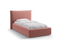 Sengeramme Kaelle med sengegavl og oppbevaring – 130 × 223 cm