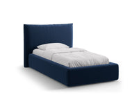 Sengeramme Kaelle med sengegavl og oppbevaring – 130 × 223 cm