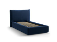 Sengeramme Kaelle med sengegavl og oppbevaring – 130 × 223 cm