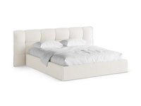 Sengeramme Eric med sengegavl og oppbevaring – 230 × 225 cm