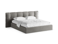 Sengeramme Eric med sengegavl og oppbevaring – 230 × 225 cm
