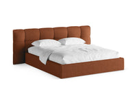 Sengeramme Eric med sengegavl og oppbevaring – 230 × 225 cm