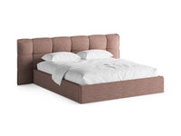 Sengeramme Eric med sengegavl og oppbevaring – 230 × 225 cm