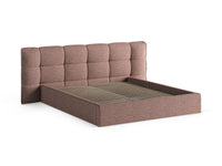 Sengeramme Eric med sengegavl og oppbevaring – 230 × 225 cm