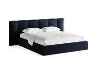 Sengeramme Eric med sengegavl og oppbevaring – 230 × 225 cm