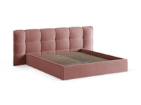 Sengeramme Eric med sengegavl og oppbevaring – 230 × 225 cm