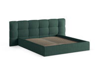 Sengeramme Eric med sengegavl og oppbevaring – 230 × 225 cm