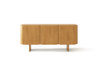 Kommode Charlotte – tre / naturlig eik / 45x76x160