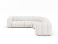 Hjørnesofa Lupine – modulsofa, symmetrisk – 280 × 280 cm