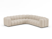 Hjørnesofa Lupine – modulsofa, symmetrisk – 280 × 280 cm