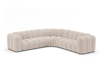 Hjørnesofa Lupine – modulsofa, symmetrisk – 280 × 280 cm