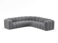 Hjørnesofa Lupine – modulsofa, symmetrisk – 280 × 280 cm
